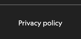 Now — the footer's Privacy, Terms and Refund links render at 16 px tall